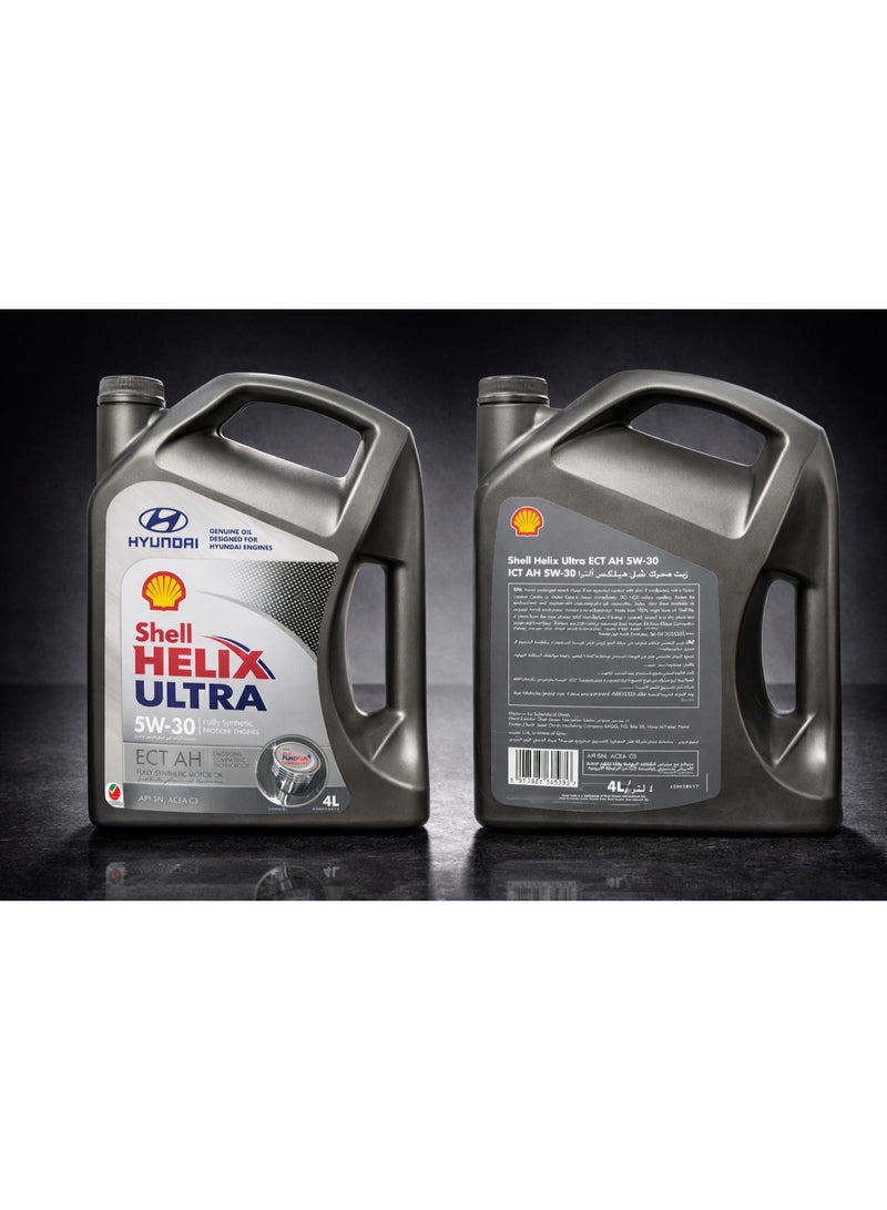 زيت محرك شل هيلكس ألترا ECT AH 5W-30 اصطناعي كامل – 4 لتر